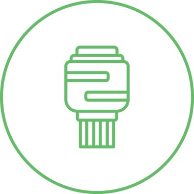 seo modern simgesinin vektör illüstrasyonu