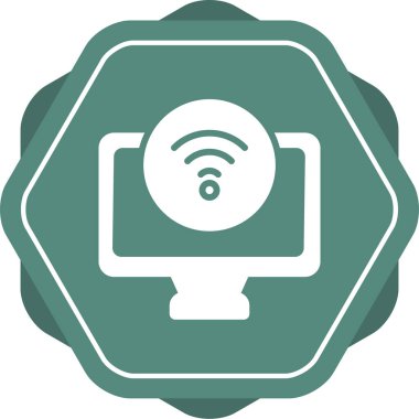 Bilgisayar web simge vektör çizim