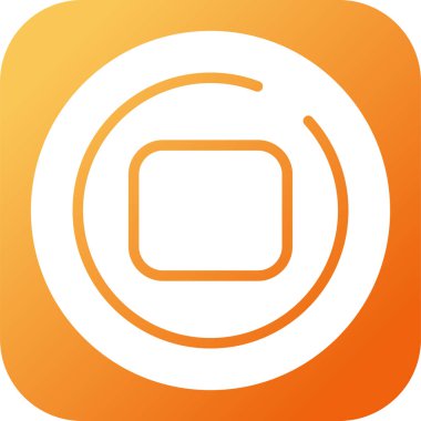 Güzel Pasta Çizelgesi Vektör Simgesi