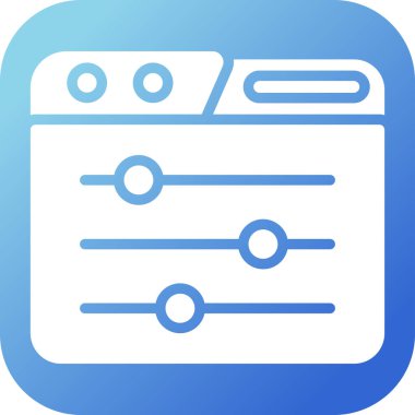 seo modern simgesinin vektör illüstrasyonu