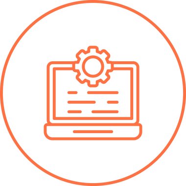 Web simgesi vektör illüstrasyonu