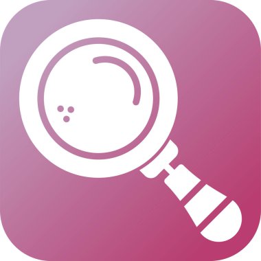 Modern b 'nin vektör illüstrasyonunda dürbünün eksik simgesi