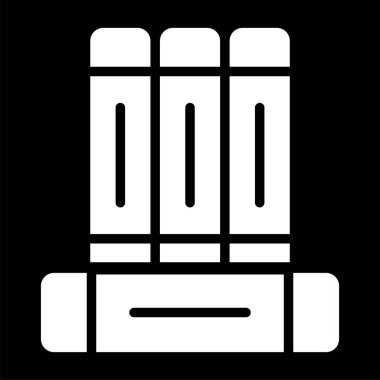 Kitap. Web simgesi basit illüstrasyon