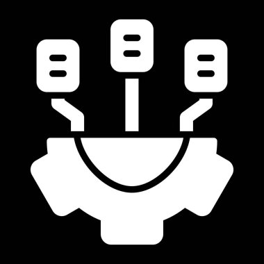 bebek oyuncağı ikon vektör illüstrasyonu