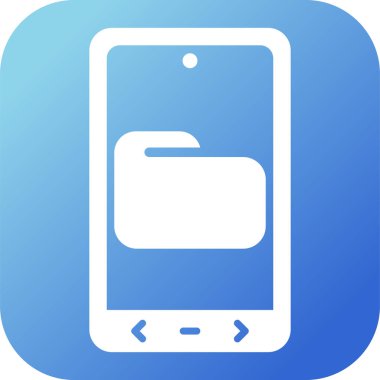 Cep telefonu. Basit resimleme