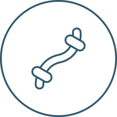 vector illustration of rope icon