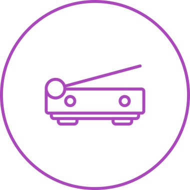 tarayıcı web simgesi, vektör çizim