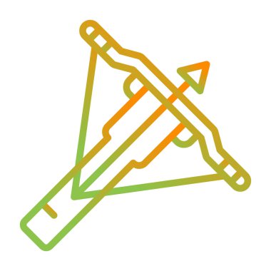 yeşil eğimli çizgi bir kalem karikatürü çiziyor