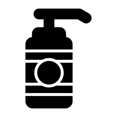 Sprey şişe simgesi, taslak biçimi