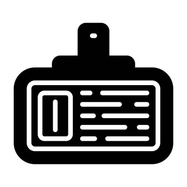 Pil. Web simgesi basit illüstrasyon