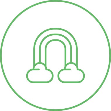 Eşsiz Vektör Satırı Simgesi