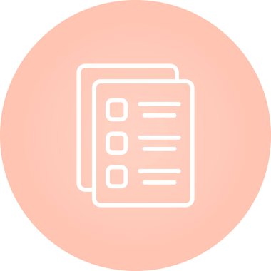 Modern simgenin vektör illüstrasyonu