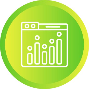 Benzersiz Batarya Vektör Satırı Simgesi