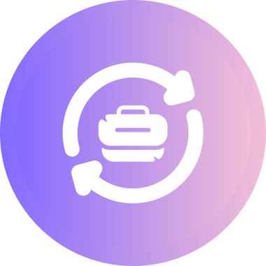 Araba simgesinin vektör illüstrasyonu