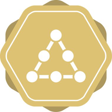 Şebeke. Web simgesi basit tasarım