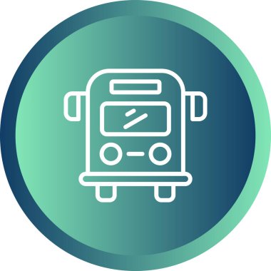 tren simgesi vektör illüstrasyonu