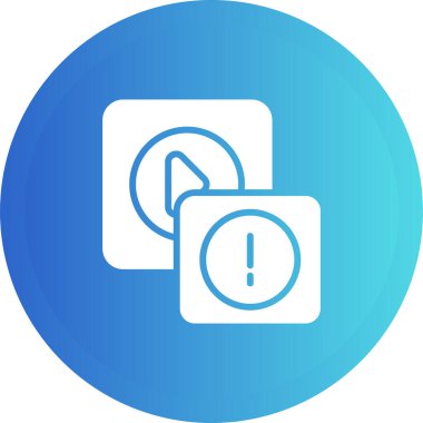 vector illustration of alarm icon