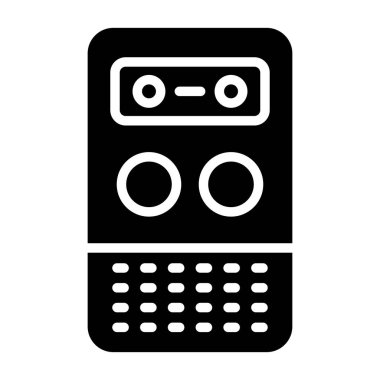 bilgisayar simgesi, vektör illüstrasyonu basit tasarım