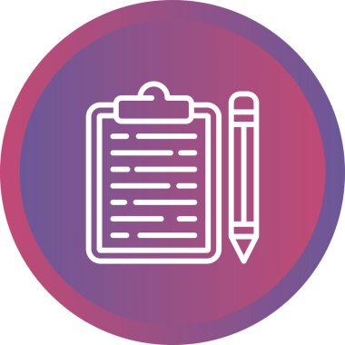 Pano simgesinin vektör illüstrasyonu