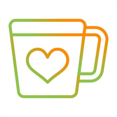 tea cup vector icon design