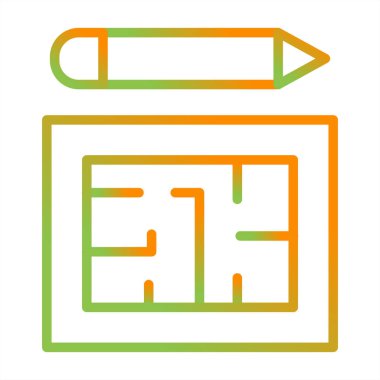 seo modern simgesinin vektör illüstrasyonu