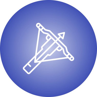 Bir pusula simgesinin vektör illüstrasyonu