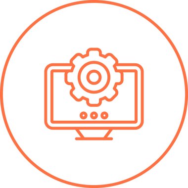 ayarları web simge vektör çizim 