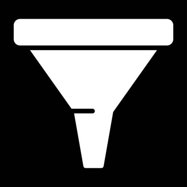 Web simgesi vektör illüstrasyonu filtreleniyor