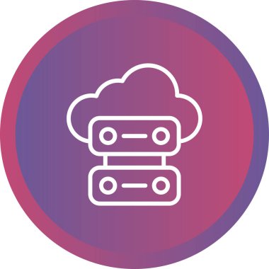 seo modern simgesinin vektör illüstrasyonu