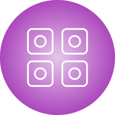 Grafik anahtar simgesi, vektör illüstrasyonu basit tasarım