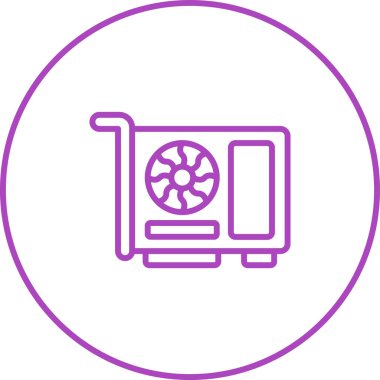 Hayran. Web simgesi basit illüstrasyon