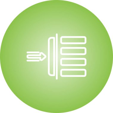 seo modern simgesinin vektör illüstrasyonu