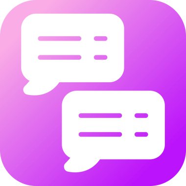 chat vector icon design