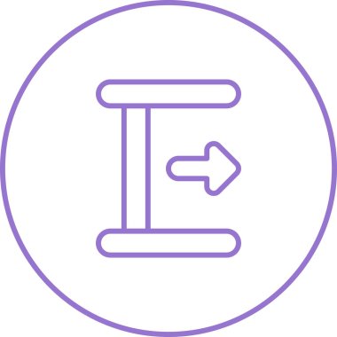 Bir b simgesinin vektör illüstrasyonu