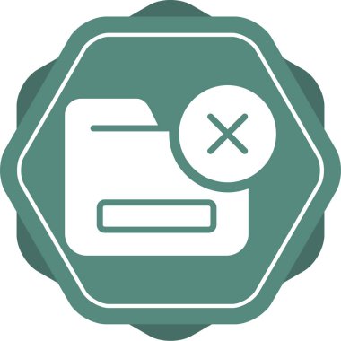 Hata vektörü simgesi modern basit illüstrasyon