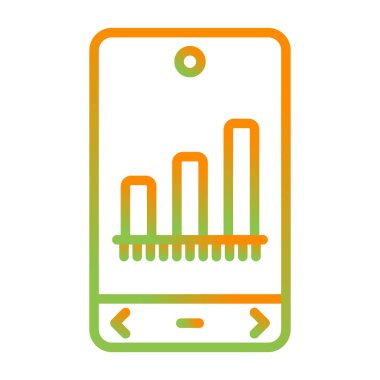 İş ve finans simgesinin vektör illüstrasyonu