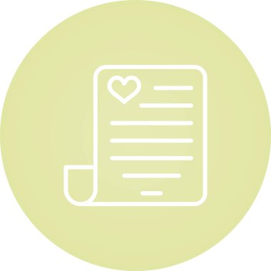 Modern bir simgenin vektör illüstrasyonu