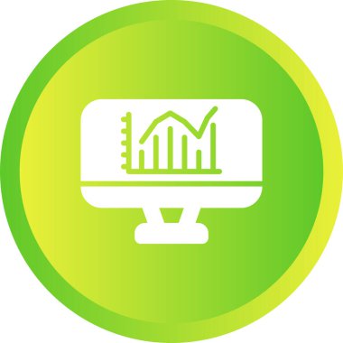 İş ikonu. düz vektör biçimi