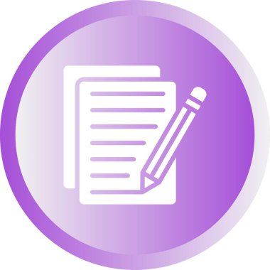 Belge Düzenle Web simgesi vektör illüstrasyonuName