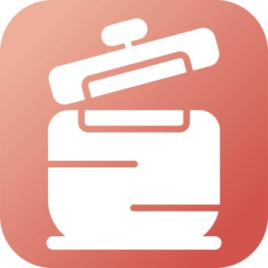 Kişisel ve ticari kullanımın illüstrasyon vektör simgesi