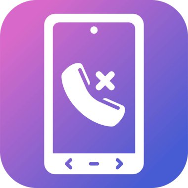 Telefon web simge vektör çizim