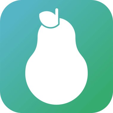 soyut grupta armut simgesi izole edildi