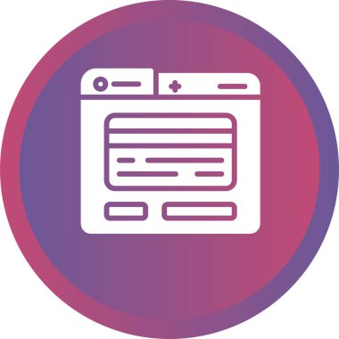 seo modern simgesinin vektör illüstrasyonu