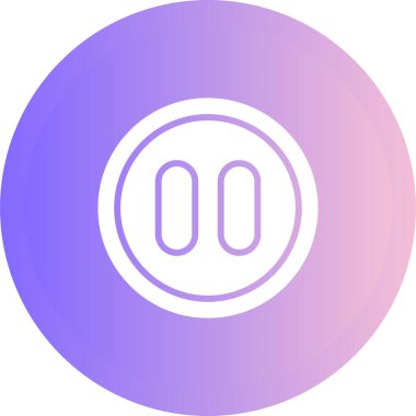 Müzik. Web simgesi basit illüstrasyon