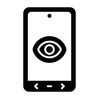 cep telefonu vektör simgesi