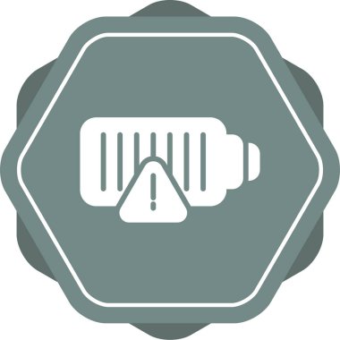 Modern b 'nin vektör illüstrasyonu eksik simgesi