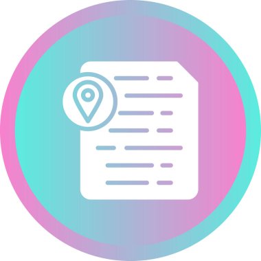 konum. Web simgesi basit illüstrasyon