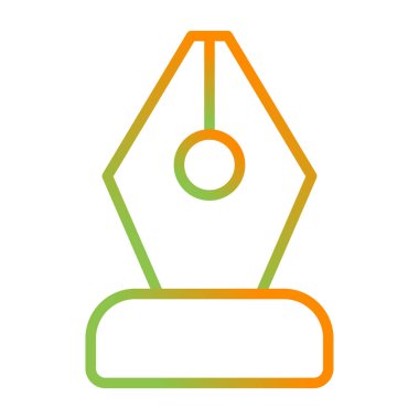 Pusula. Web simgesi basit illüstrasyon