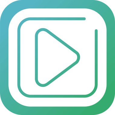 Kişisel ve ticari kullanım için vektör çoklu ortam simgesini.