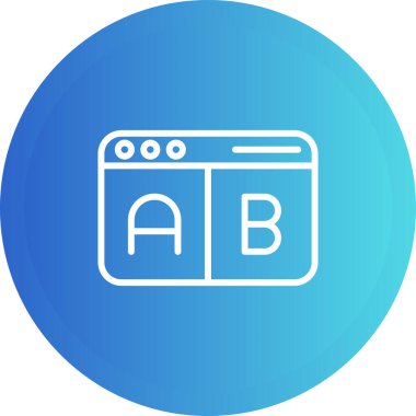 Çok değişkenli Web Simgesi Çizimi Testi